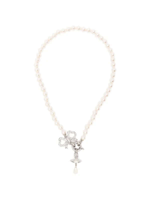 Vivienne Westwood Rigoberta Orb-pendant Necklace in Silver