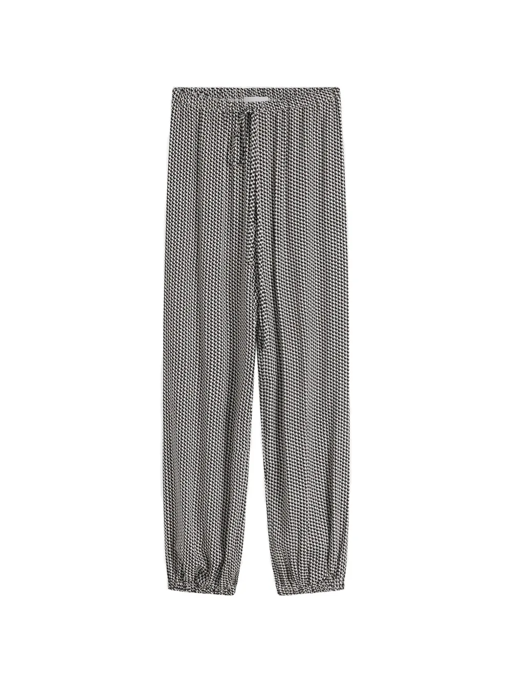 BONDI BORN Salema polka-dot trousers - Bianco