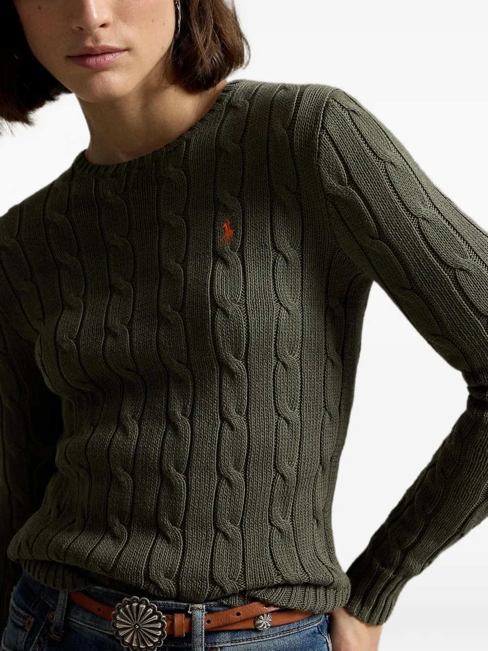 Polo Ralph Lauren Kabelgebreide trui Groen