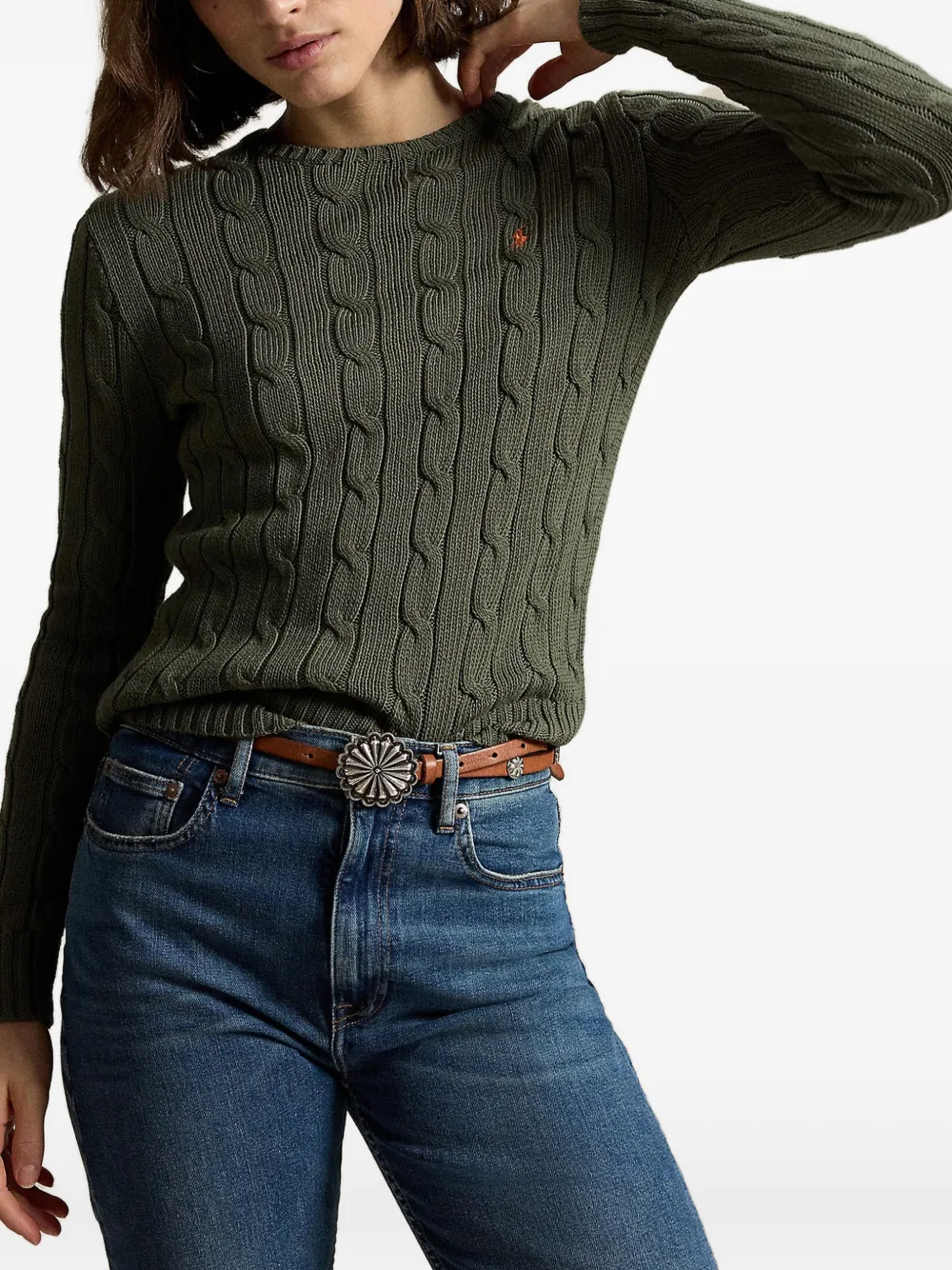 Polo Ralph Lauren Kabelgebreide trui Groen