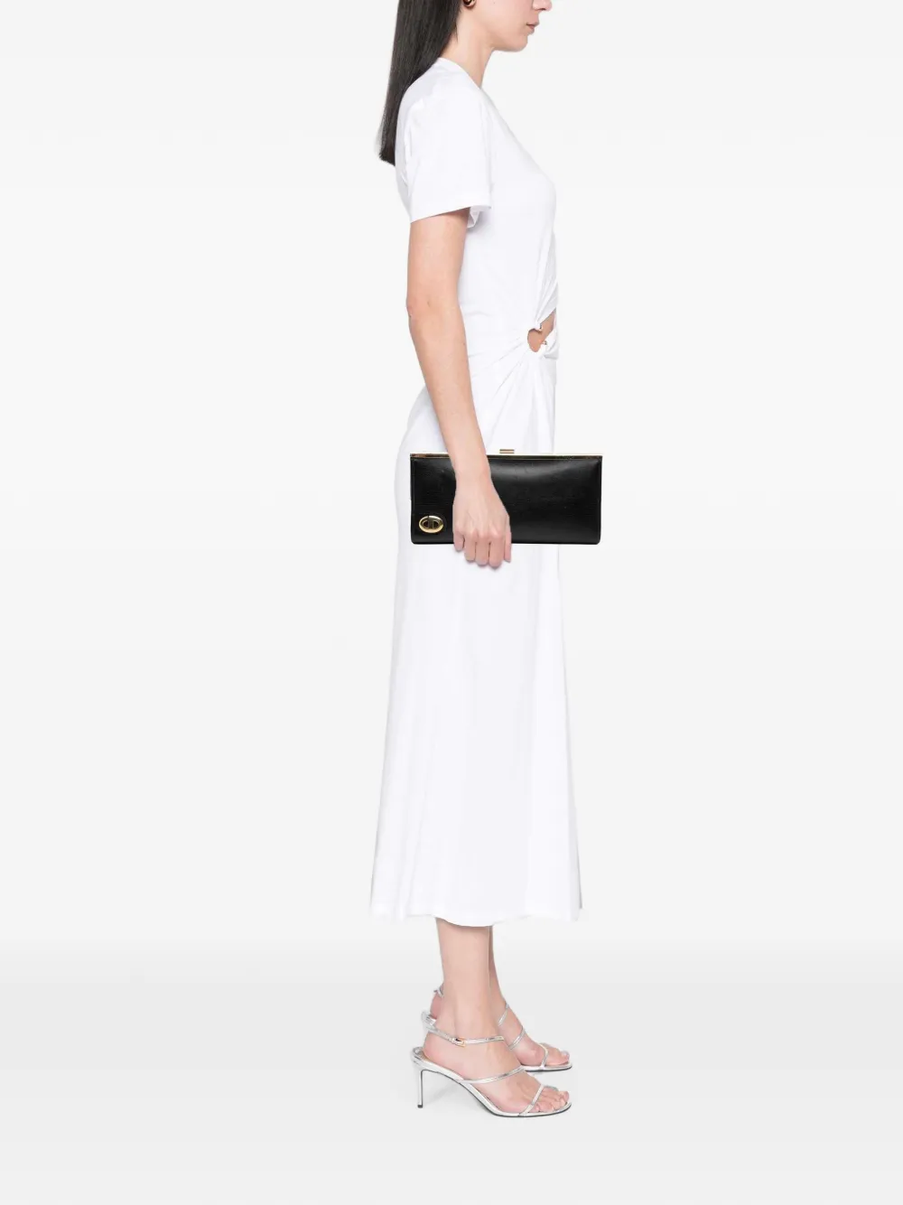 Christian Dior Pre-Owned 20th Century Calfskin Frame clutch bag - Schwarz