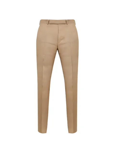 Zegna pressed-crease tailored trousers