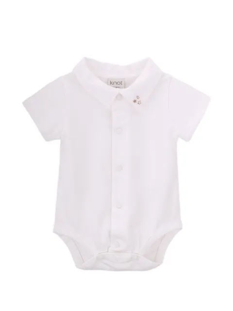 Knot Nalu star-embroidered bodysuit