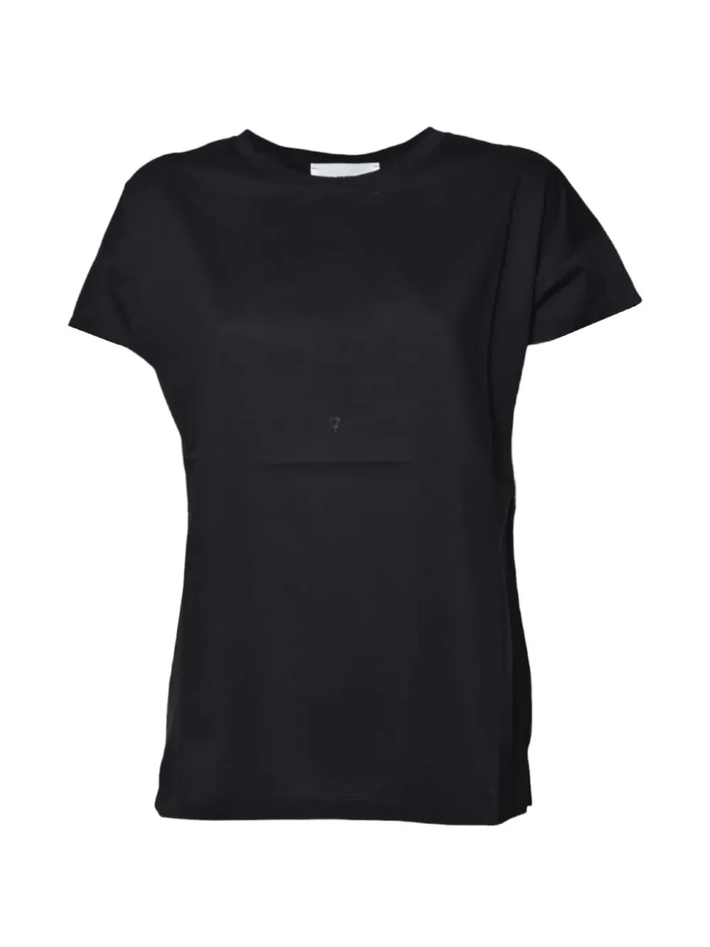 SOLOTRE crew-neck short-sleeve T-shirt - Nero