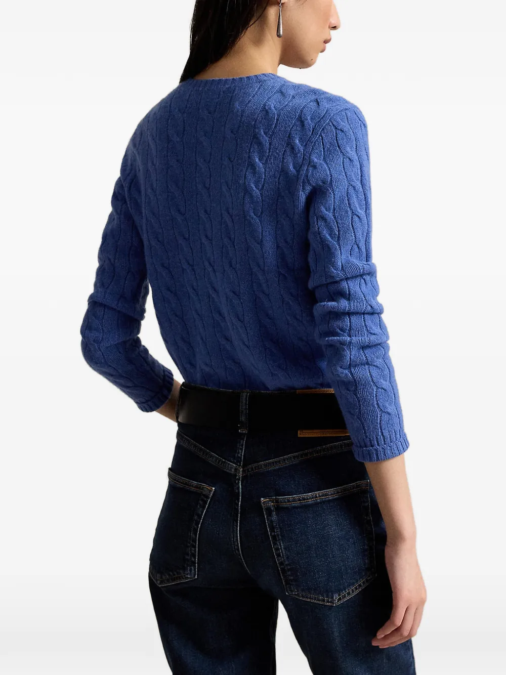 Polo Ralph Lauren Kabelgebreide trui Blauw