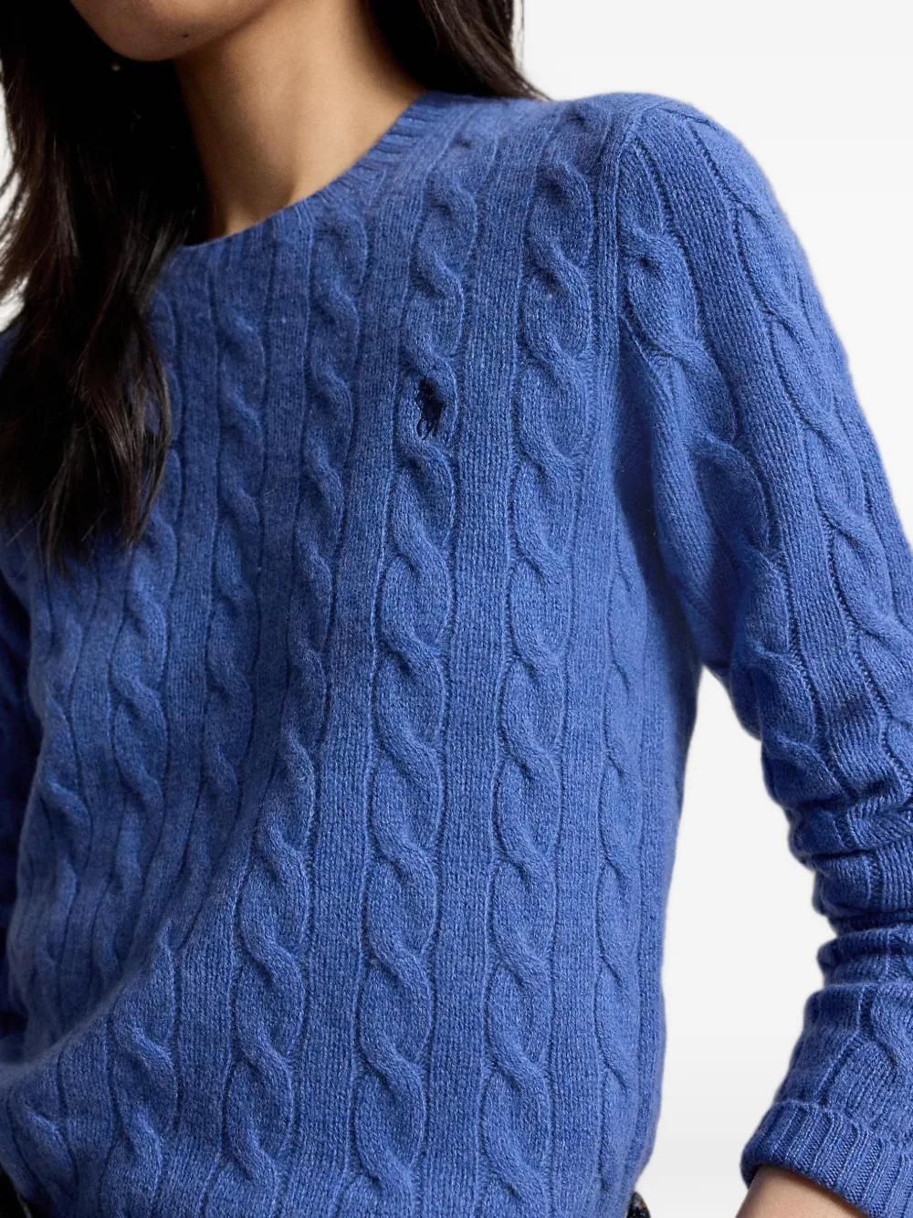 Polo Ralph Lauren Kabelgebreide trui Blauw