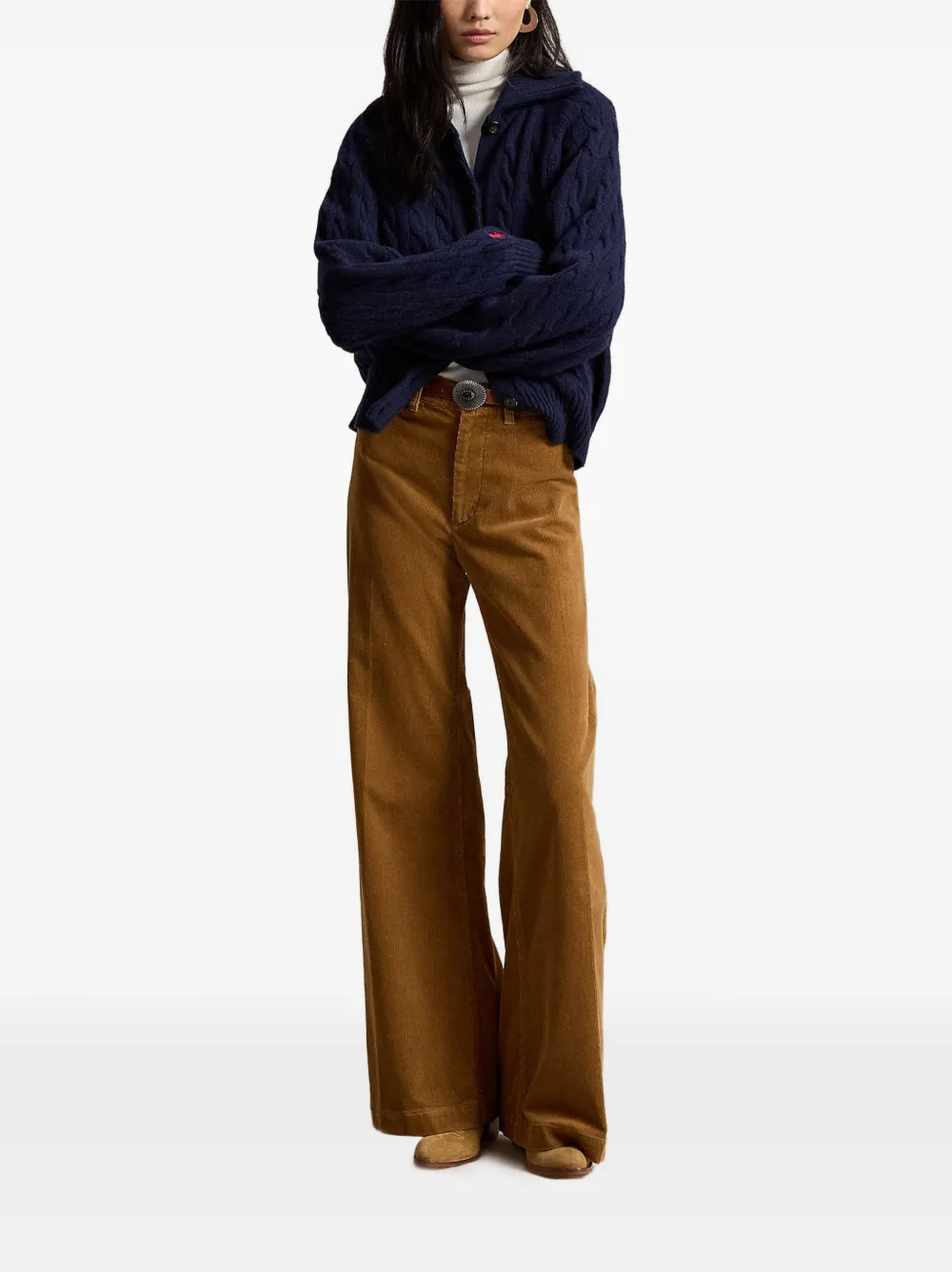Polo Ralph Lauren Flared broek Bruin
