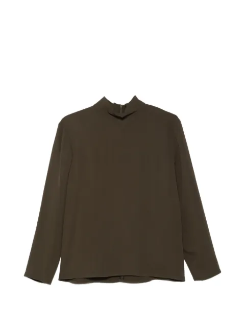A.P.C. blusa Jeanne con cuello alto