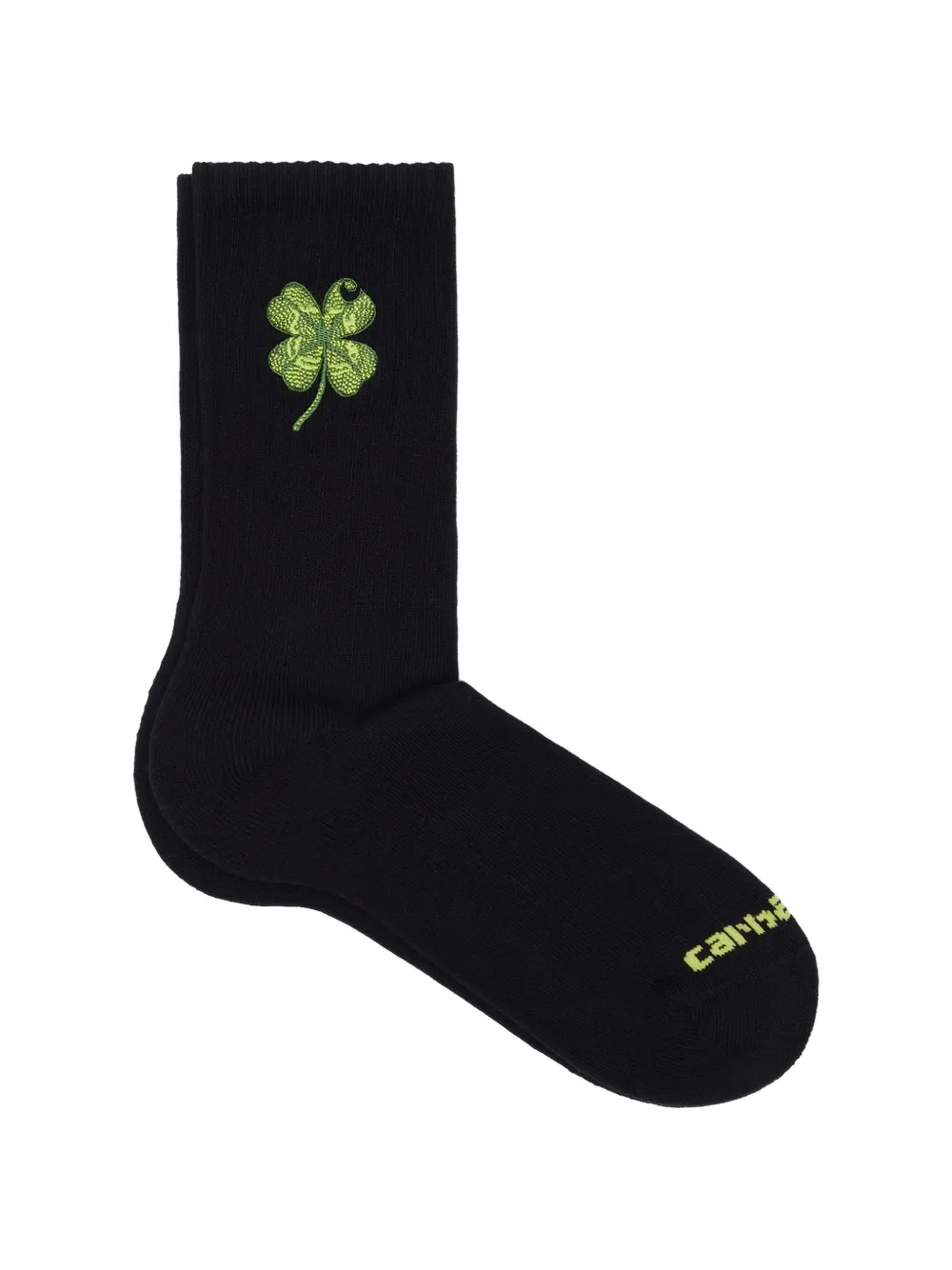Carhartt WIP Calzini Clover con ricamo - Nero