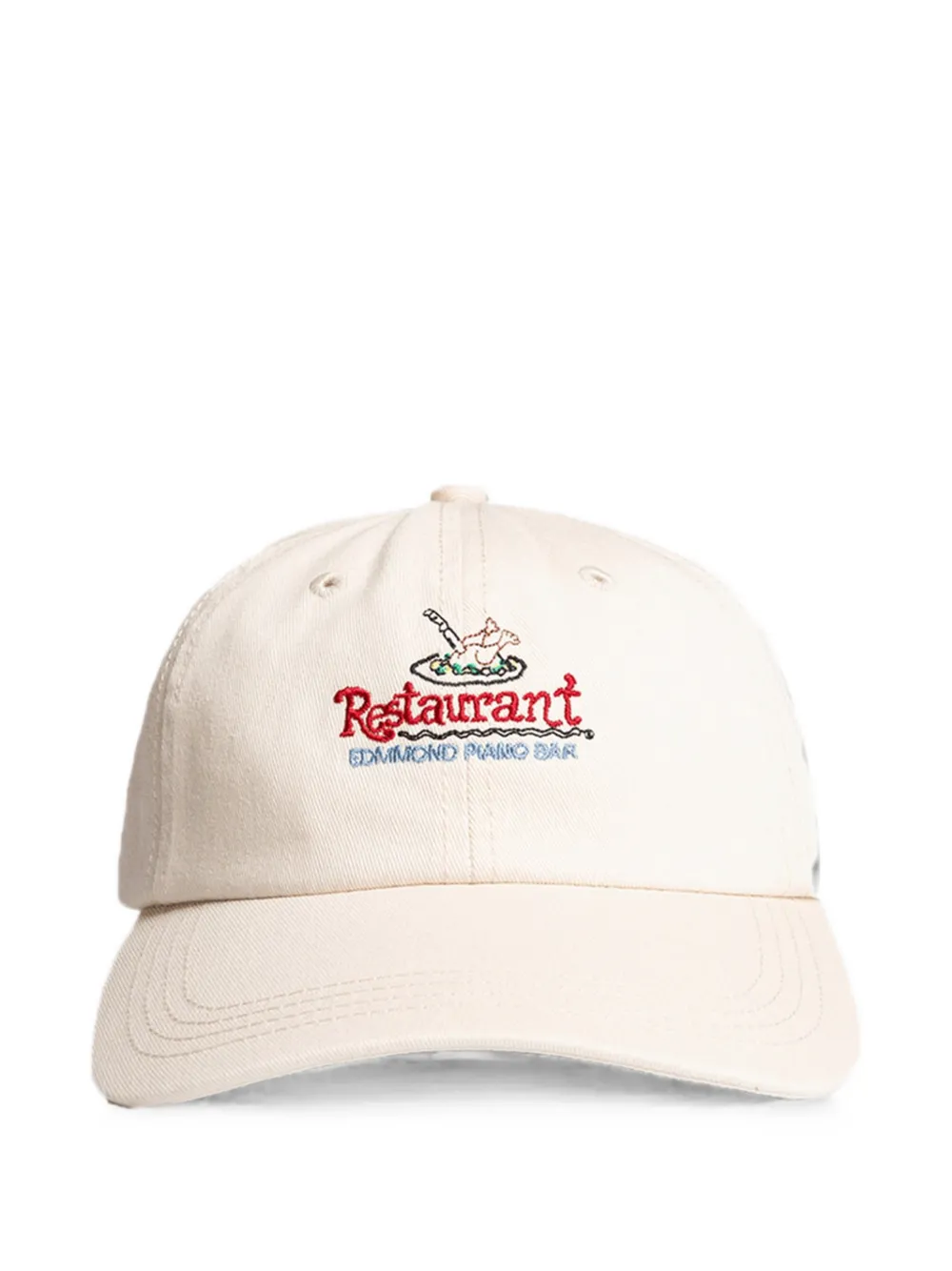 Edmmond Studios Piano Bar embroidered cap - Toni neutri