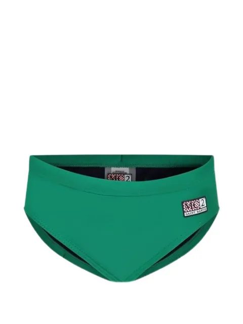 MC2 Saint Barth Kids traje de baño con parche del logo