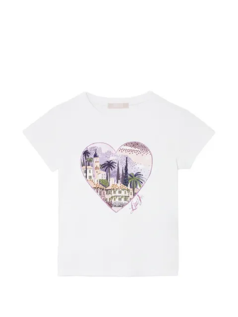 Liu Jo Kids heart-print T-shirt