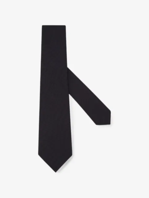 Zegna ink blue Oasi cashmere tie