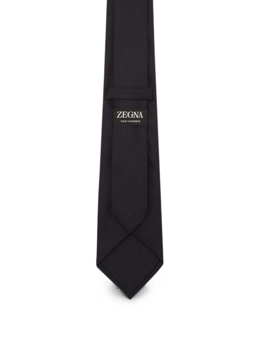 Zegna Oasi kasjmier stropdas Zwart