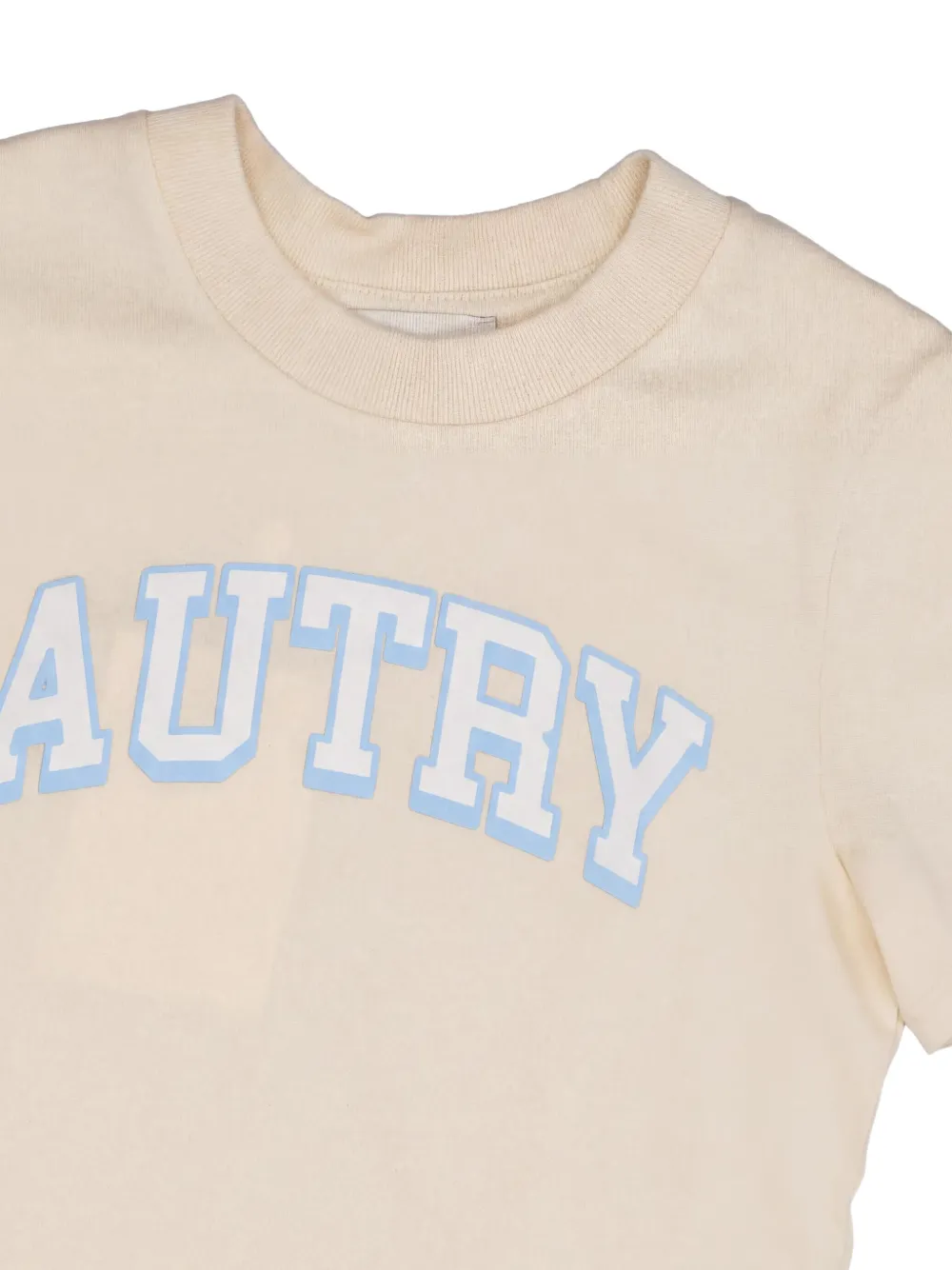 Autry Kids T-shirt met logoprint Beige