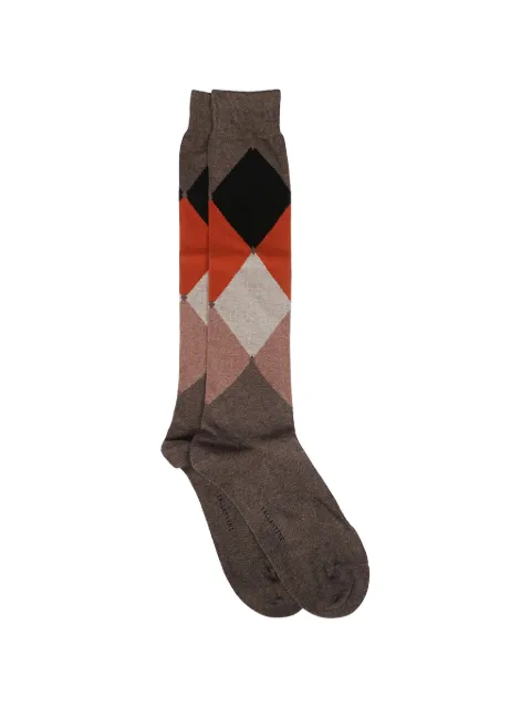 Ballantyne argyle-pattern socks