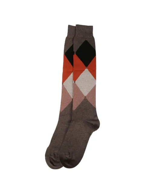 Ballantyne calcetines con motivo de rombos