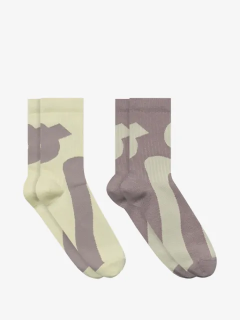 On Liquid Logo socks