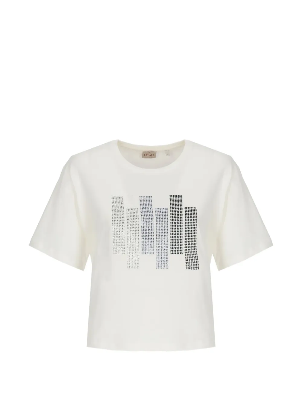 Marella rhinestone-embellished T-shirt - Nude