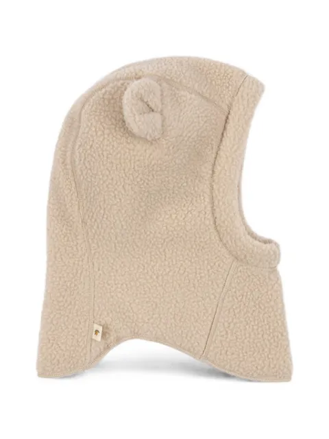 Konges Sløjd Safa teddy-texture ear-detail balaclava