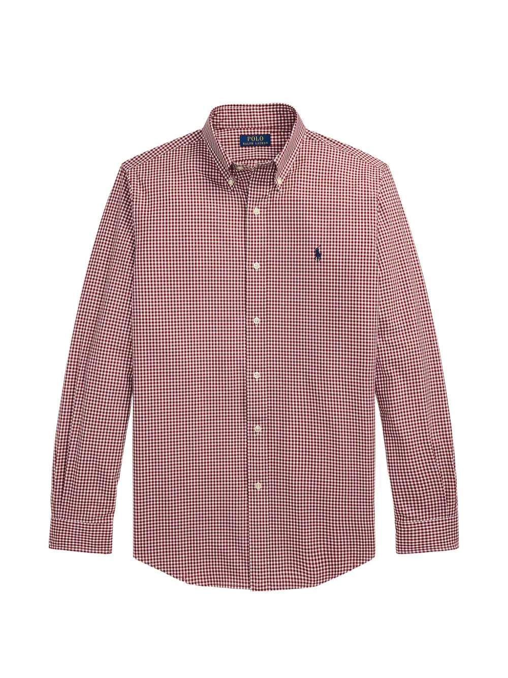 Polo Ralph Lauren gingham-check button-down shirt - Rosso
