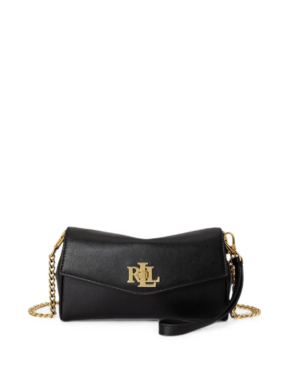 Lauren Ralph Lauren Clutch mit Logo-Schild - Schwarz