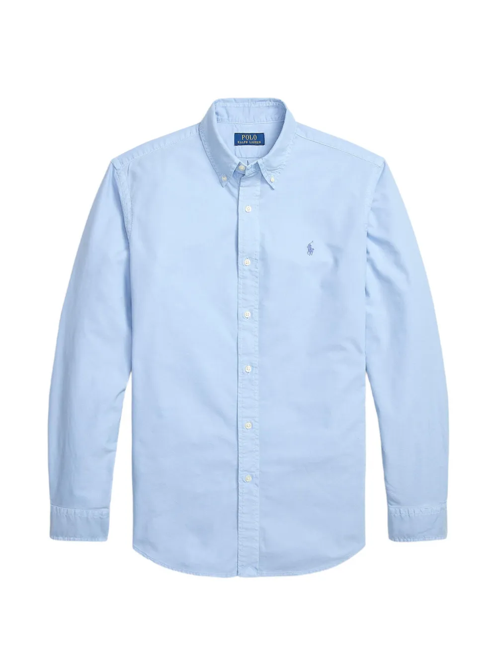 Polo Ralph Lauren embroidered-logo button-down shirt - Blau