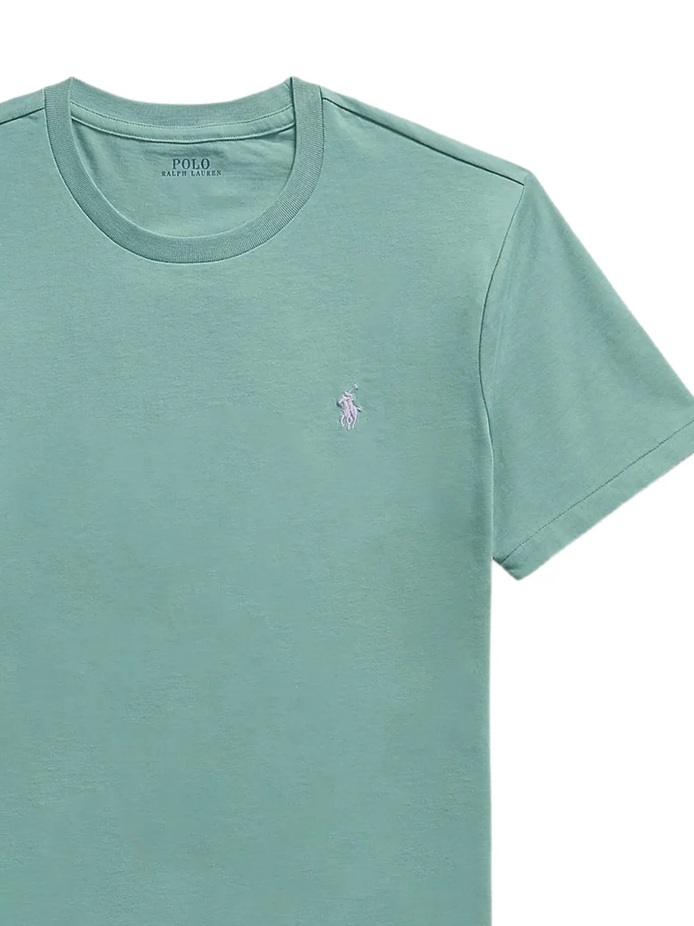 Polo Ralph Lauren Custom slim-fit jersey T-shirt met ronde hals Groen