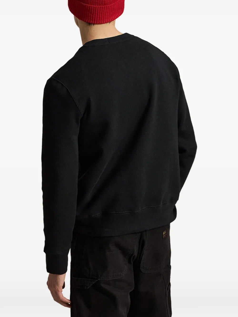 Polo Ralph Lauren Fleece sweater Zwart