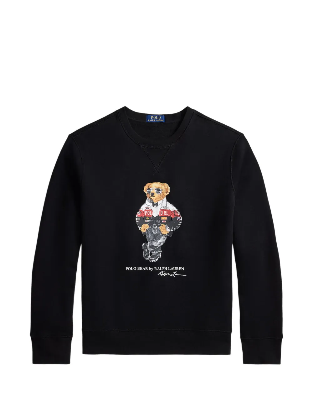 Polo Ralph Lauren Fleece sweater Zwart