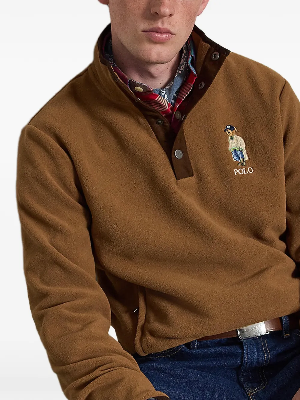 Polo Ralph Lauren Fleece sweater Bruin
