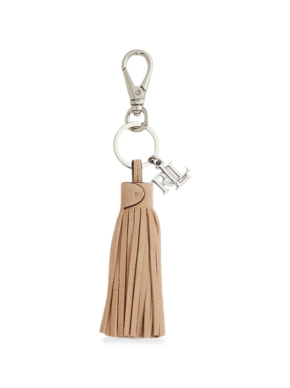 Lauren Ralph Lauren tassel logo-charm keyring - Nude