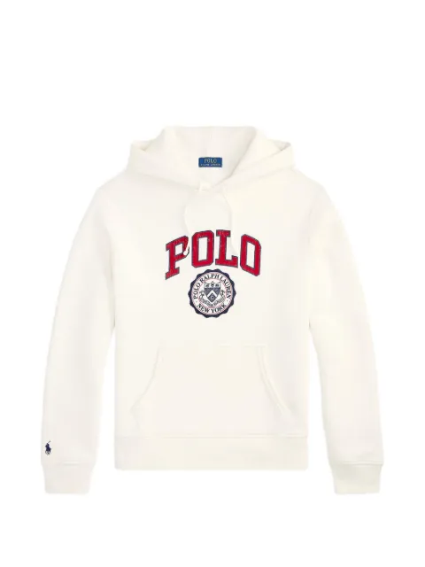 Polo Ralph Lauren logo fleece hoodie