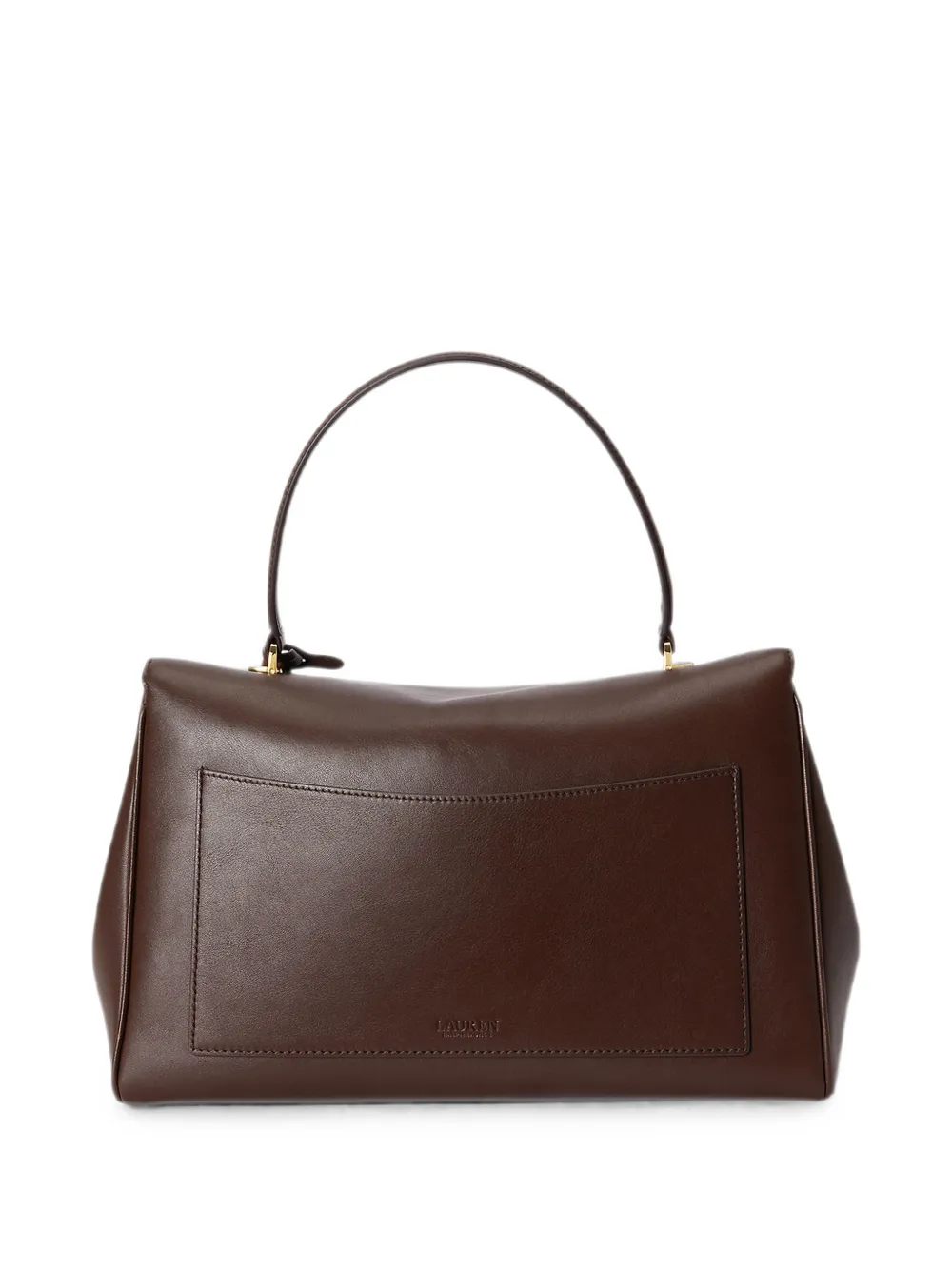Lauren Ralph Lauren Shopper met logoplakkaat Bruin