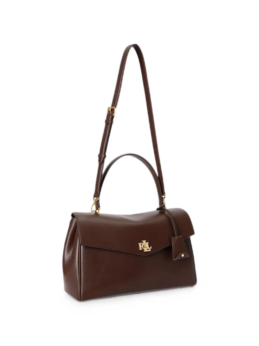 Lauren Ralph Lauren Shopper met logoplakkaat Bruin
