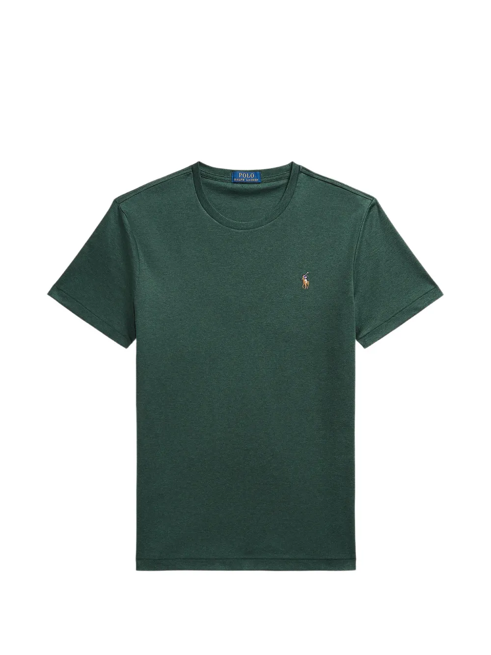 Polo Ralph Lauren logo-embroidered cotton T-shirt - Grün