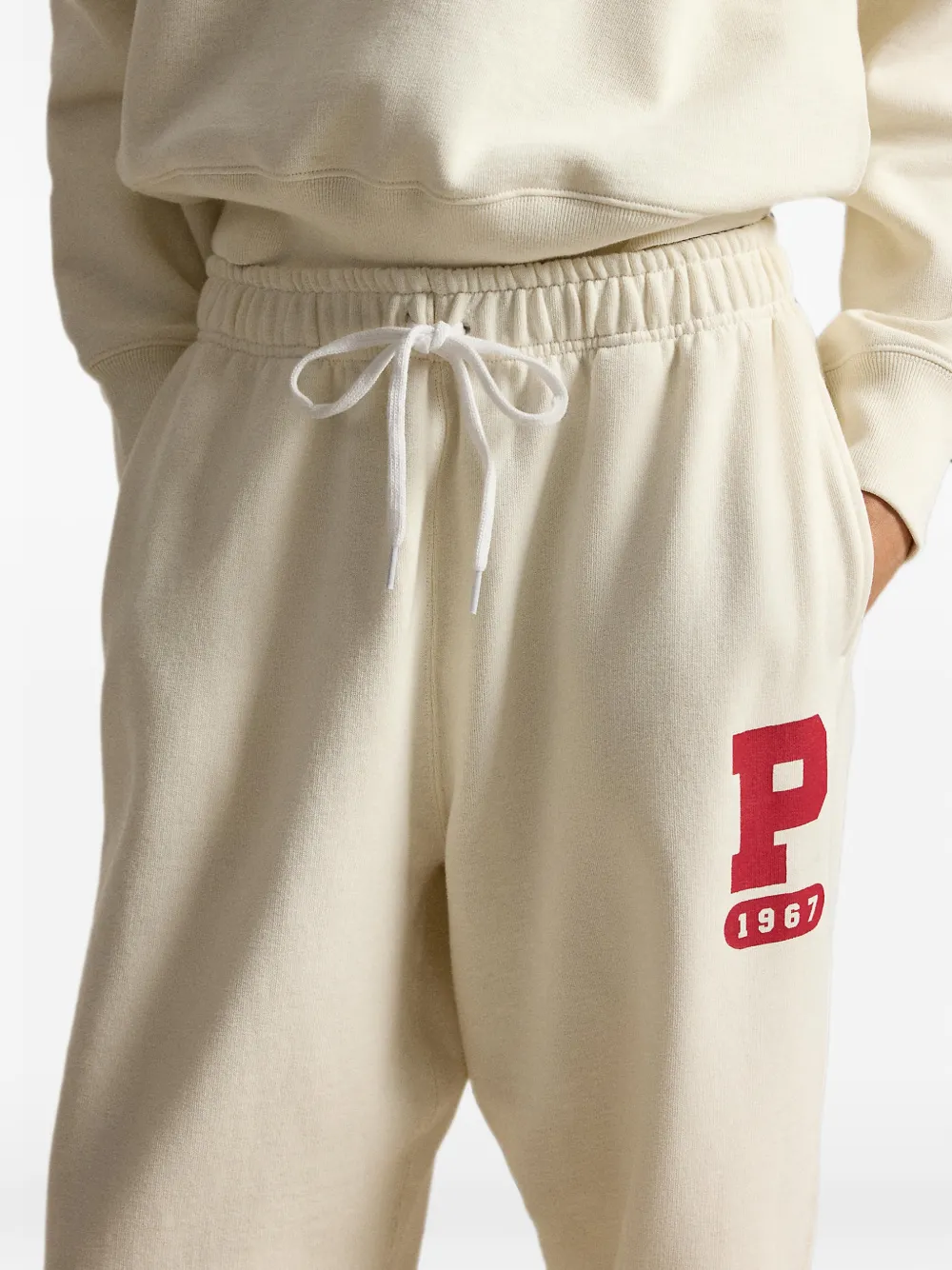 Polo Ralph Lauren Trainingsbroek met logoprint Beige