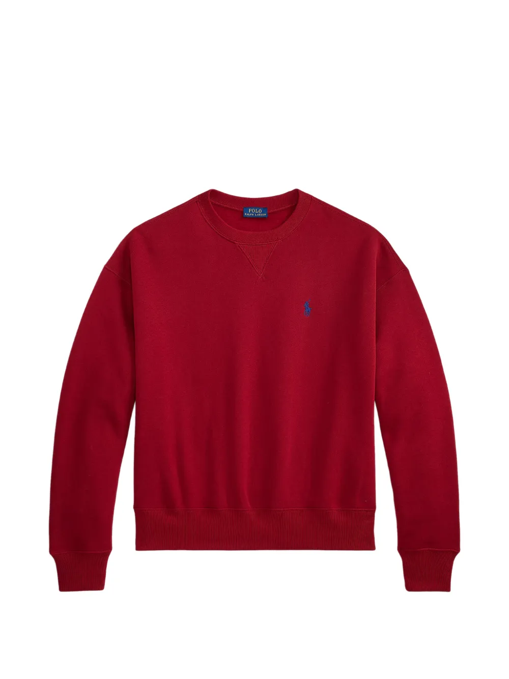 Polo Ralph Lauren Felpa con logo ricamato - Rosso
