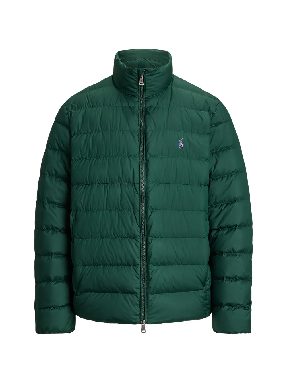 Polo Ralph Lauren Giacca trapuntata con logo ricamato - Verde