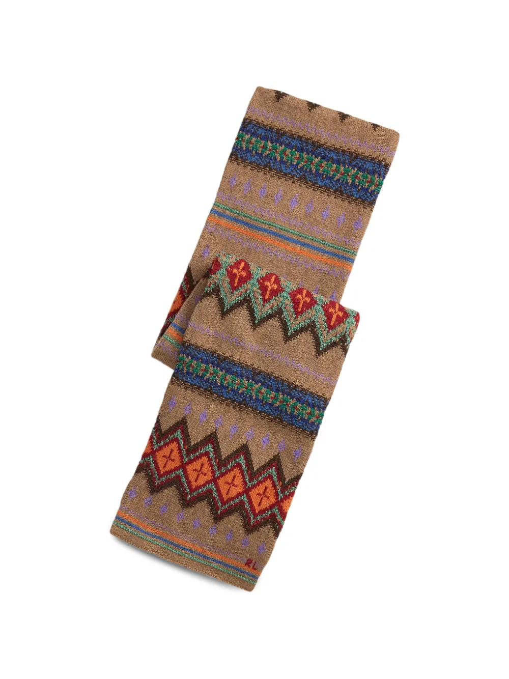Polo Ralph Lauren Sciarpa Fair Isle - Toni neutri