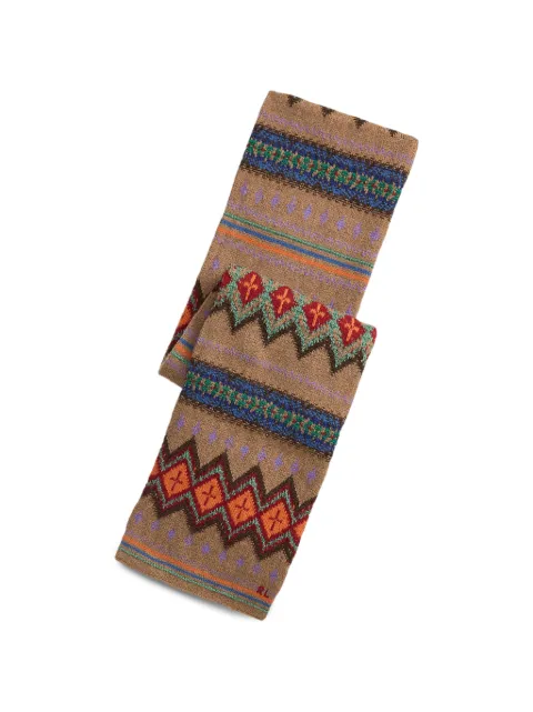 Polo Ralph Lauren Fair Isle-knit scarf