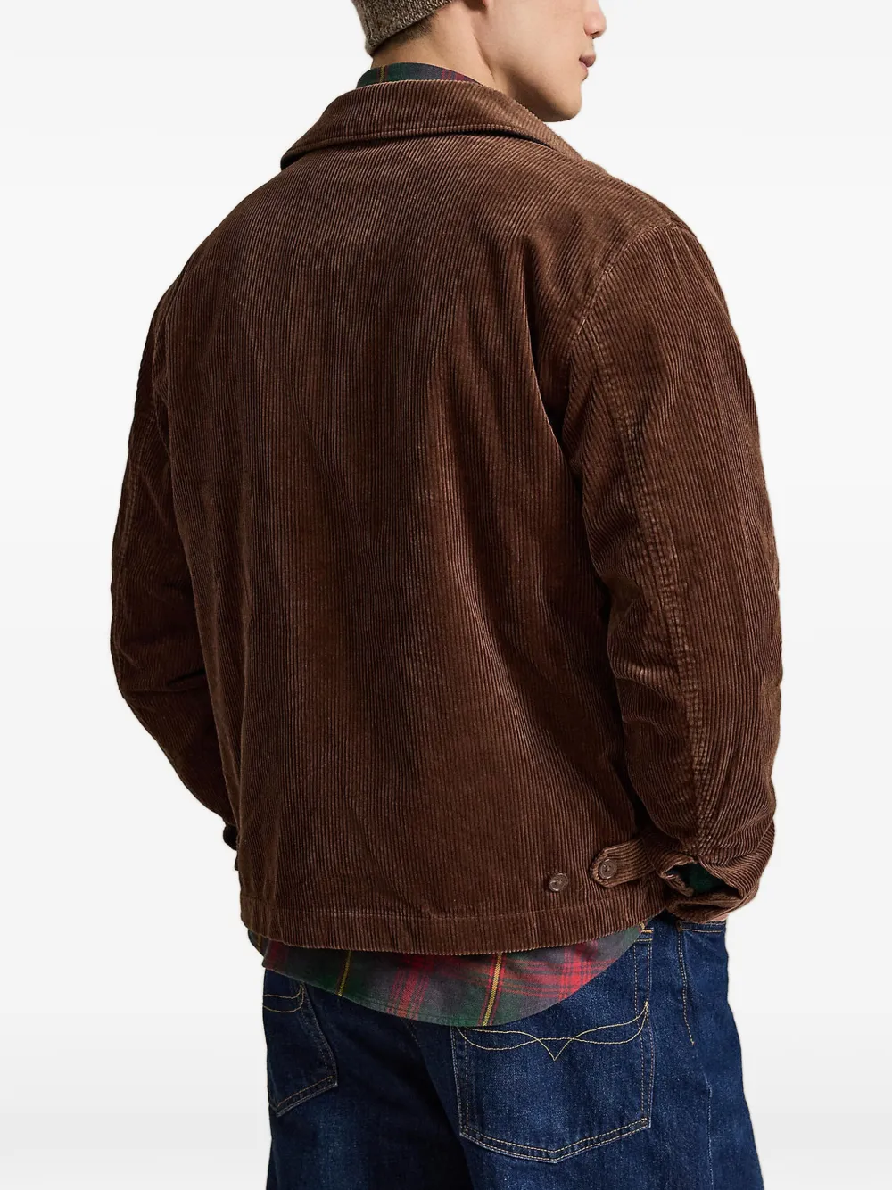Polo Ralph Lauren The Wynton ribfluwelen jack Bruin