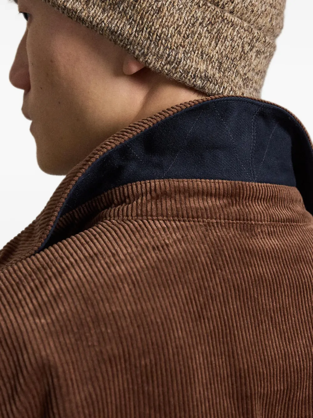 Polo Ralph Lauren The Wynton ribfluwelen jack Bruin