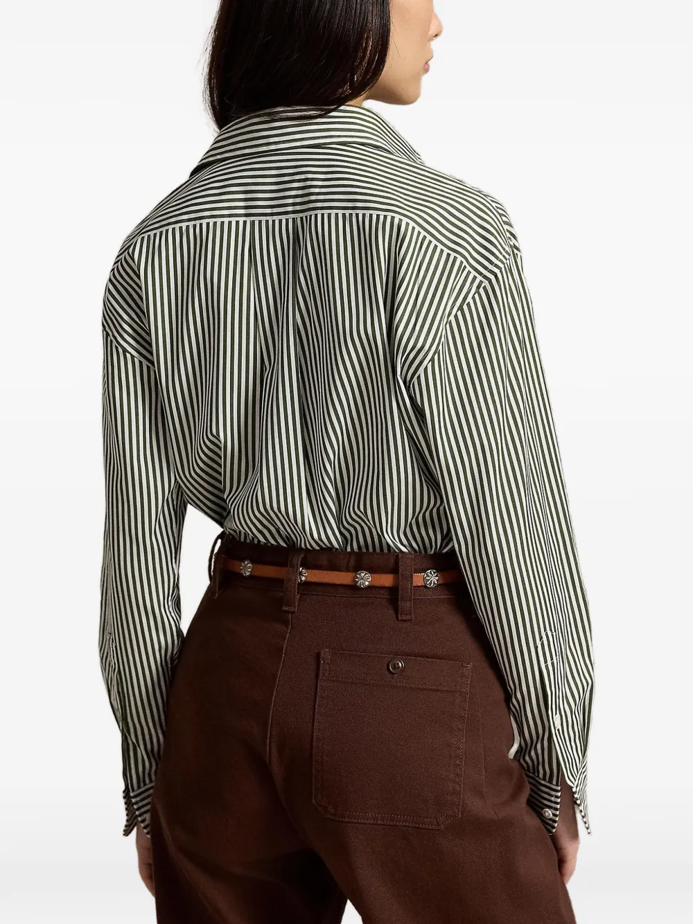 Polo Ralph Lauren Gestreept blouse Groen