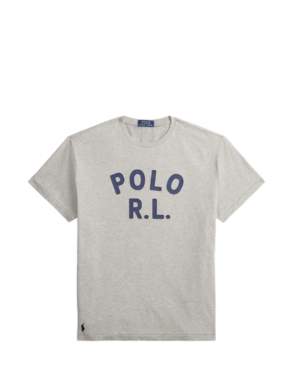 Polo Ralph Lauren logo-print crew-neck T-shirt - Grigio