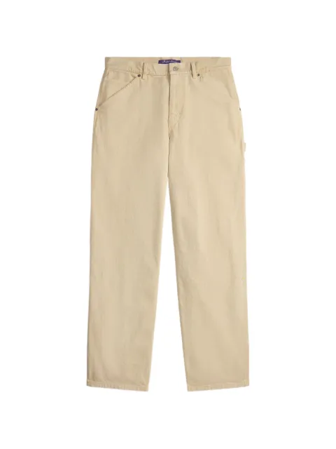 Ralph Lauren Purple Label zip-fastening straight-leg jeans
