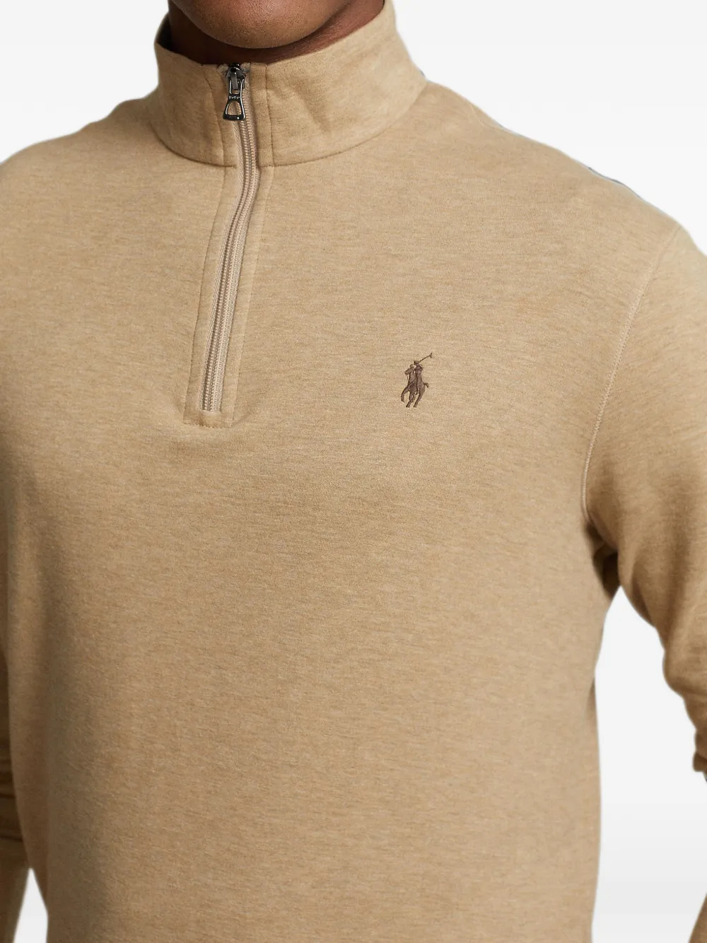 Polo Ralph Lauren Trui met halve rits Beige