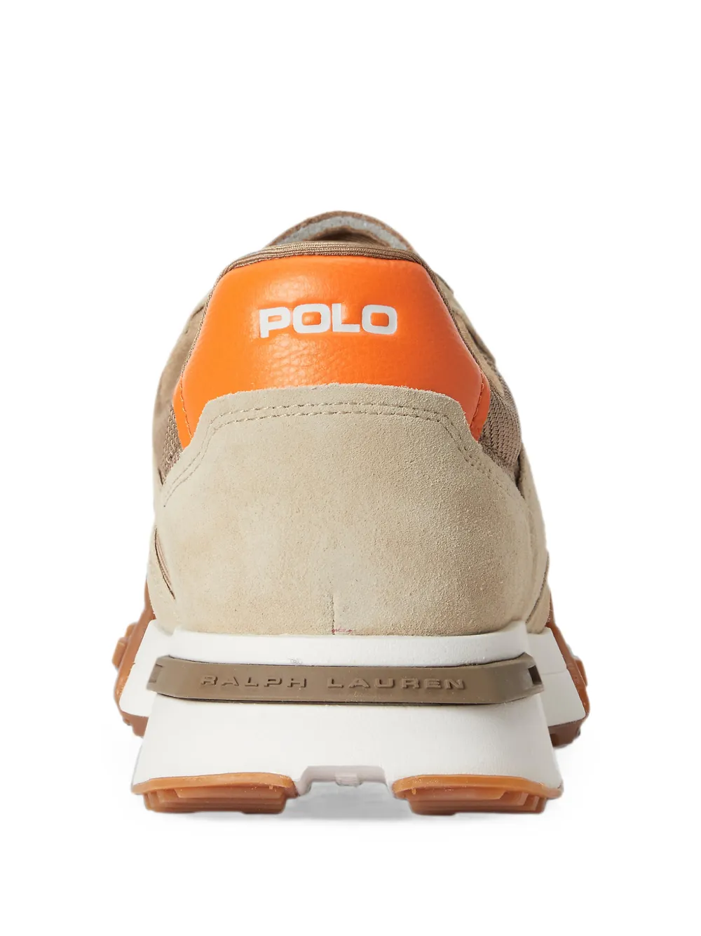 Polo Ralph Lauren Eldridge suede-panelled sneakers Beige