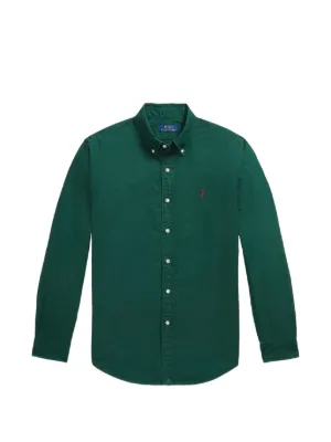 Polo Ralph Lauren embroidered-logo button-down Shirt | Green