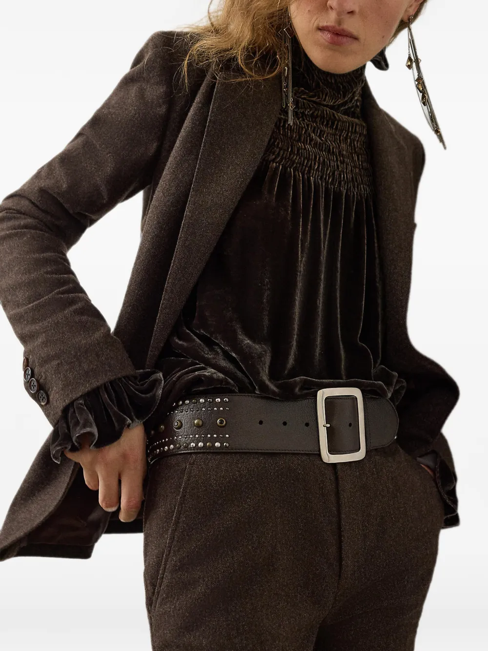Polo Ralph Lauren Leren riem Bruin